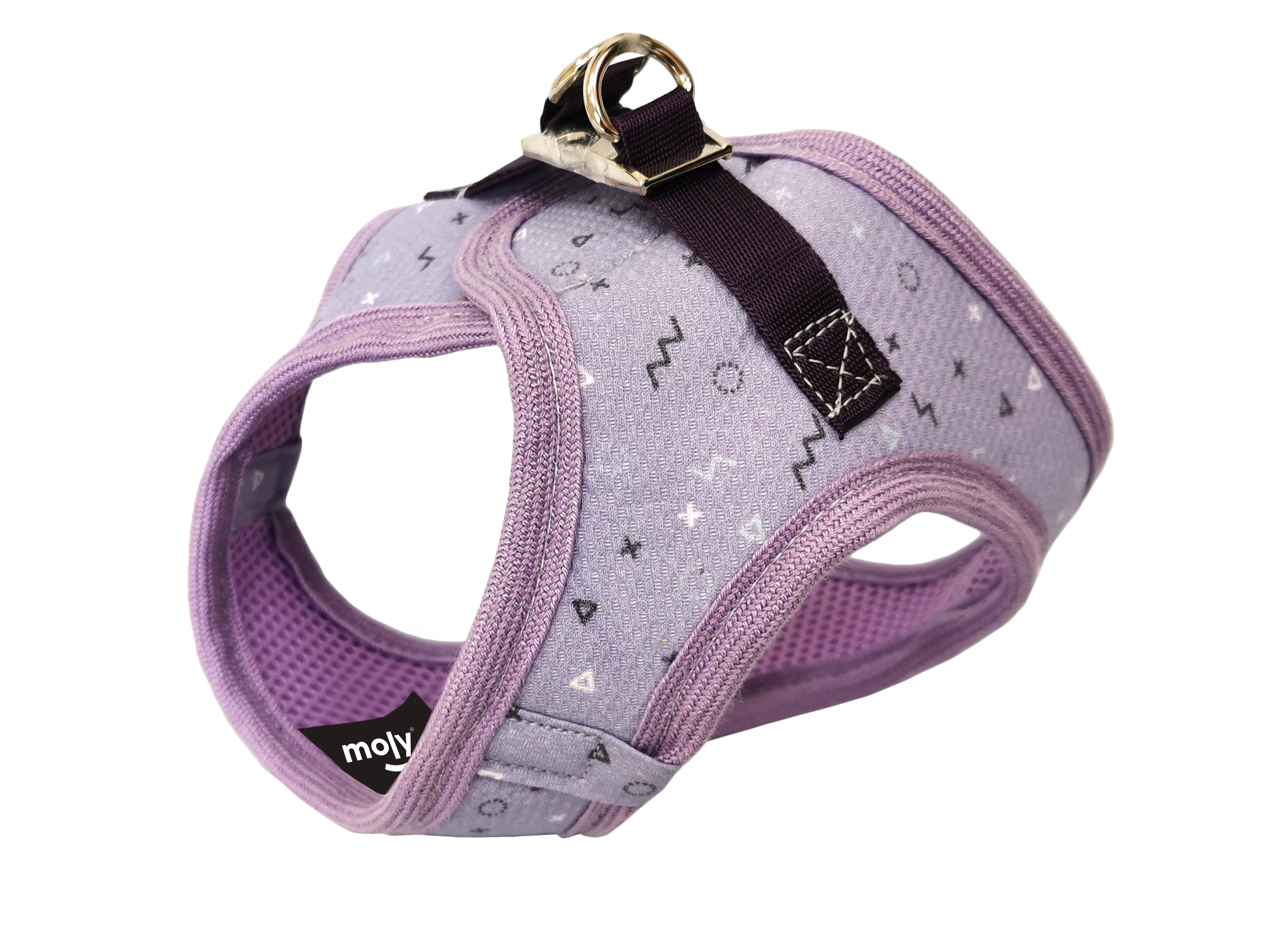 CHALECO 3D MOLY LILA T-XS