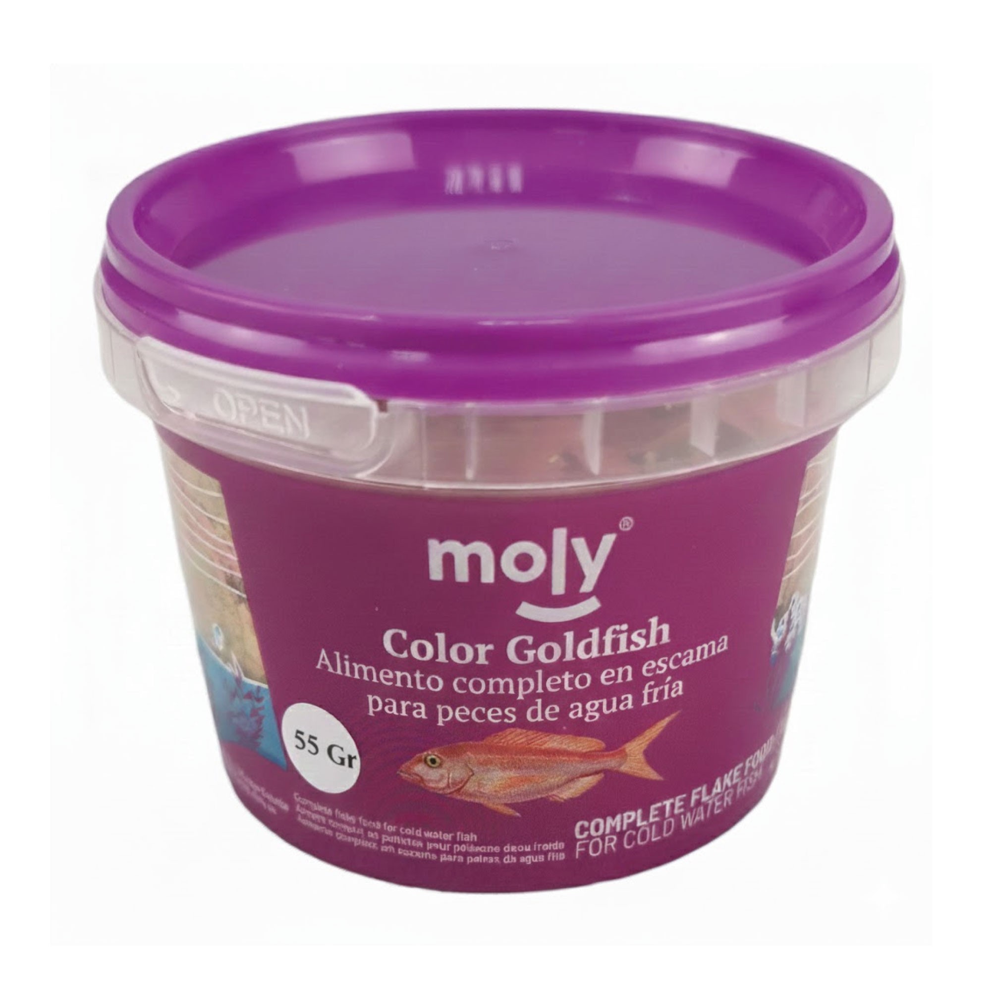 MOLY GOLDFISH COLOR 55 gr 365 ML