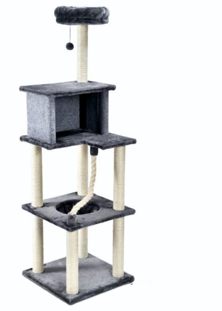 ÁRBOL GATO EXTRA HIGHT INTERACT 158*49*49 DESCANSO