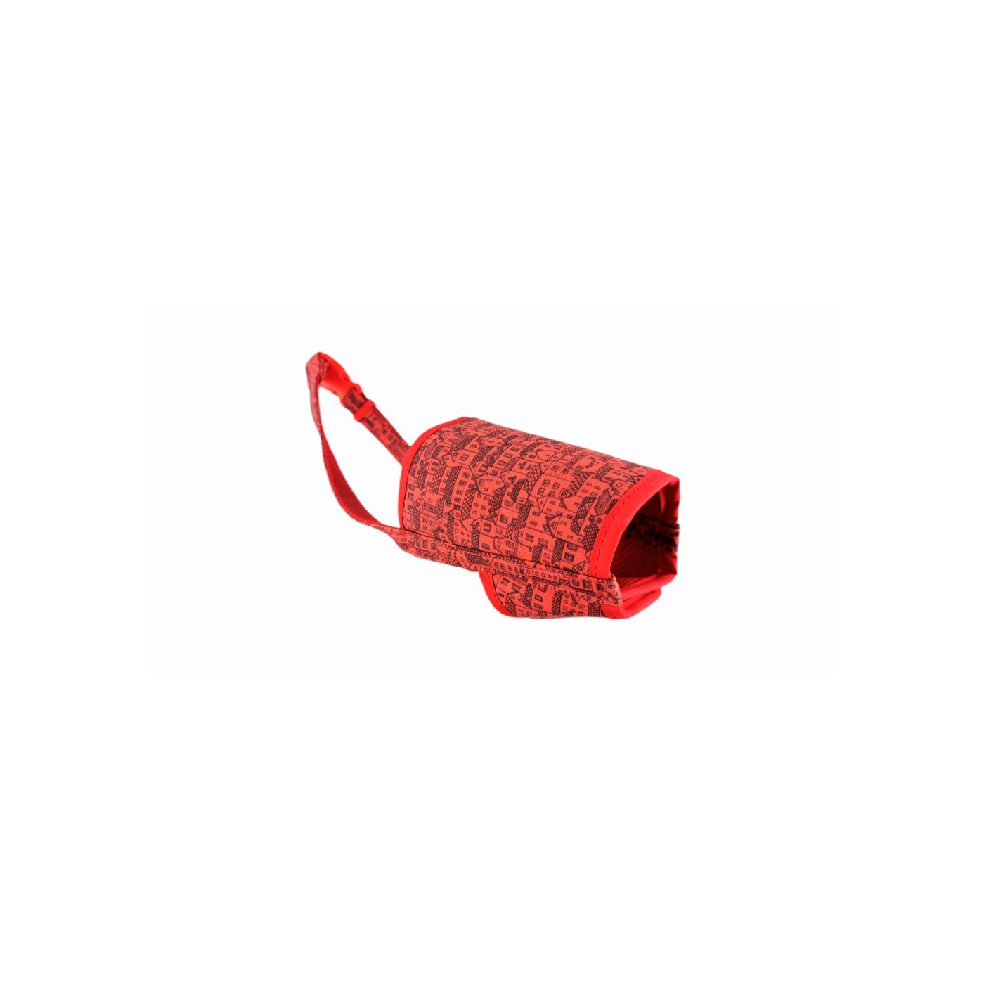 BOZAL DELUXE CASITAS ROJAS T-M