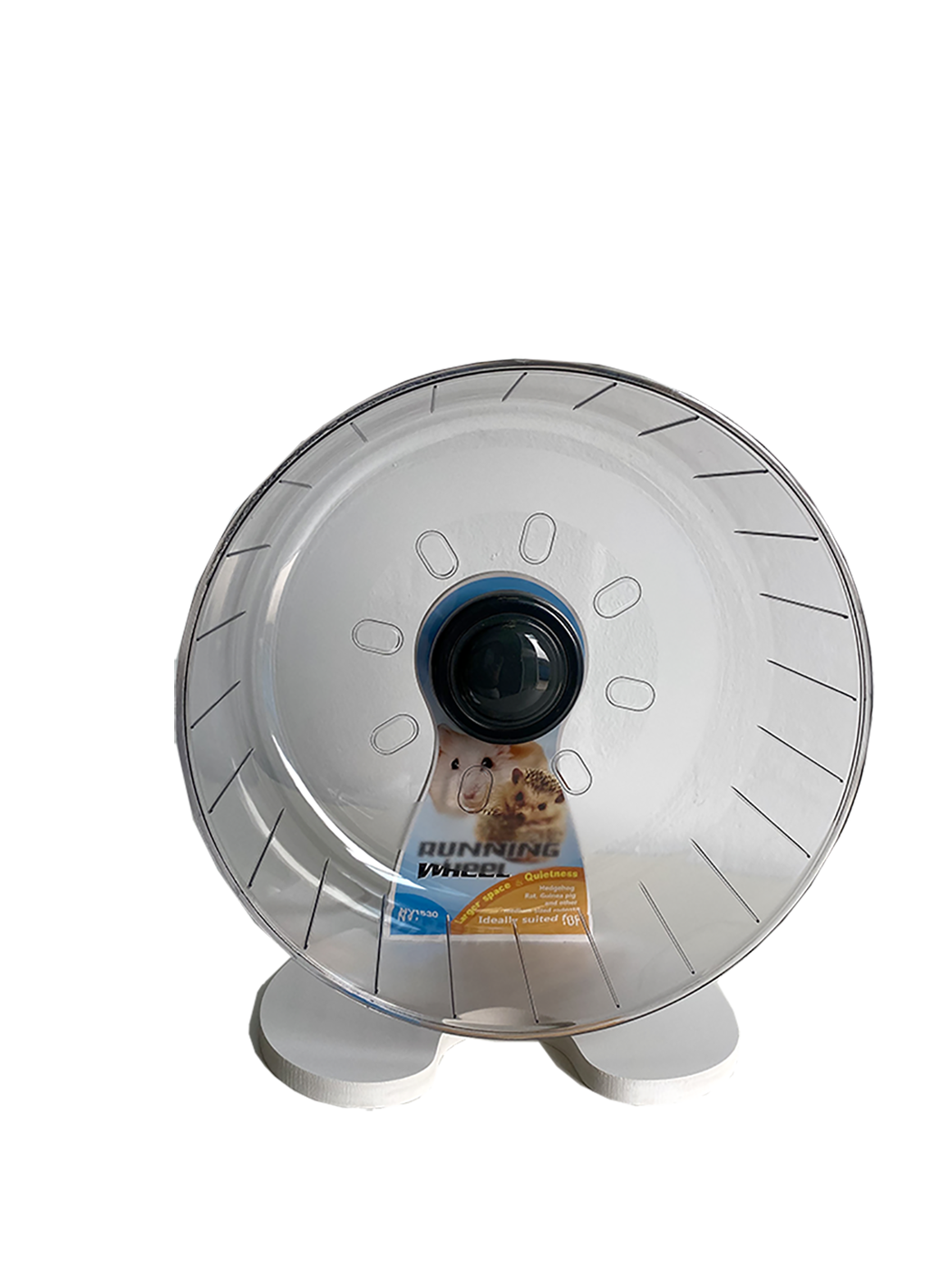 RULETA HAMSTER CON SOPORTE 17*10.7*19.3 CM