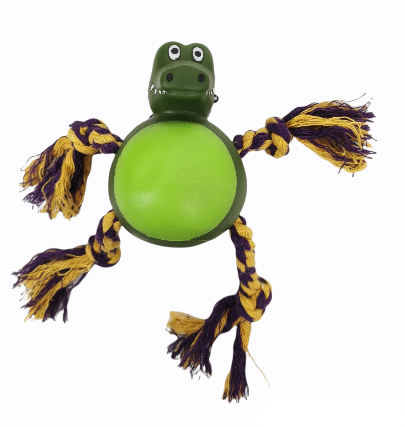 JUGUETE MORDEDOR PERRO COCODRILO 21 CM