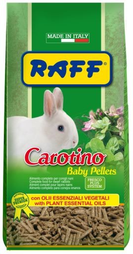 RAFF CAROTINO BABY PELLET 900G