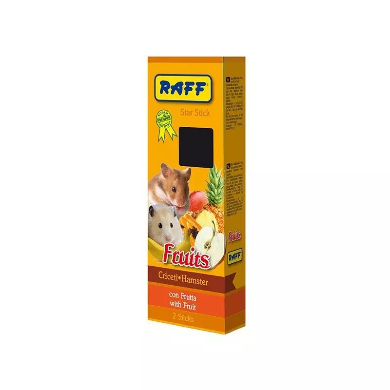 RAFF STAR-STICK FRUITS HAMSTER 112G