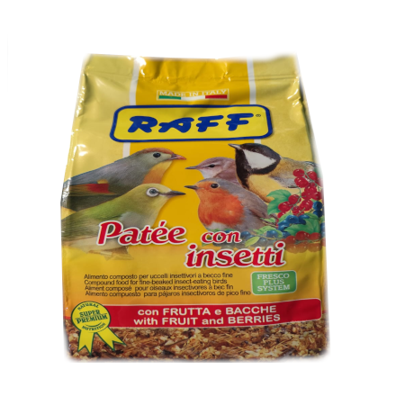 RAFF PATEE CON INSETTI 400 GR