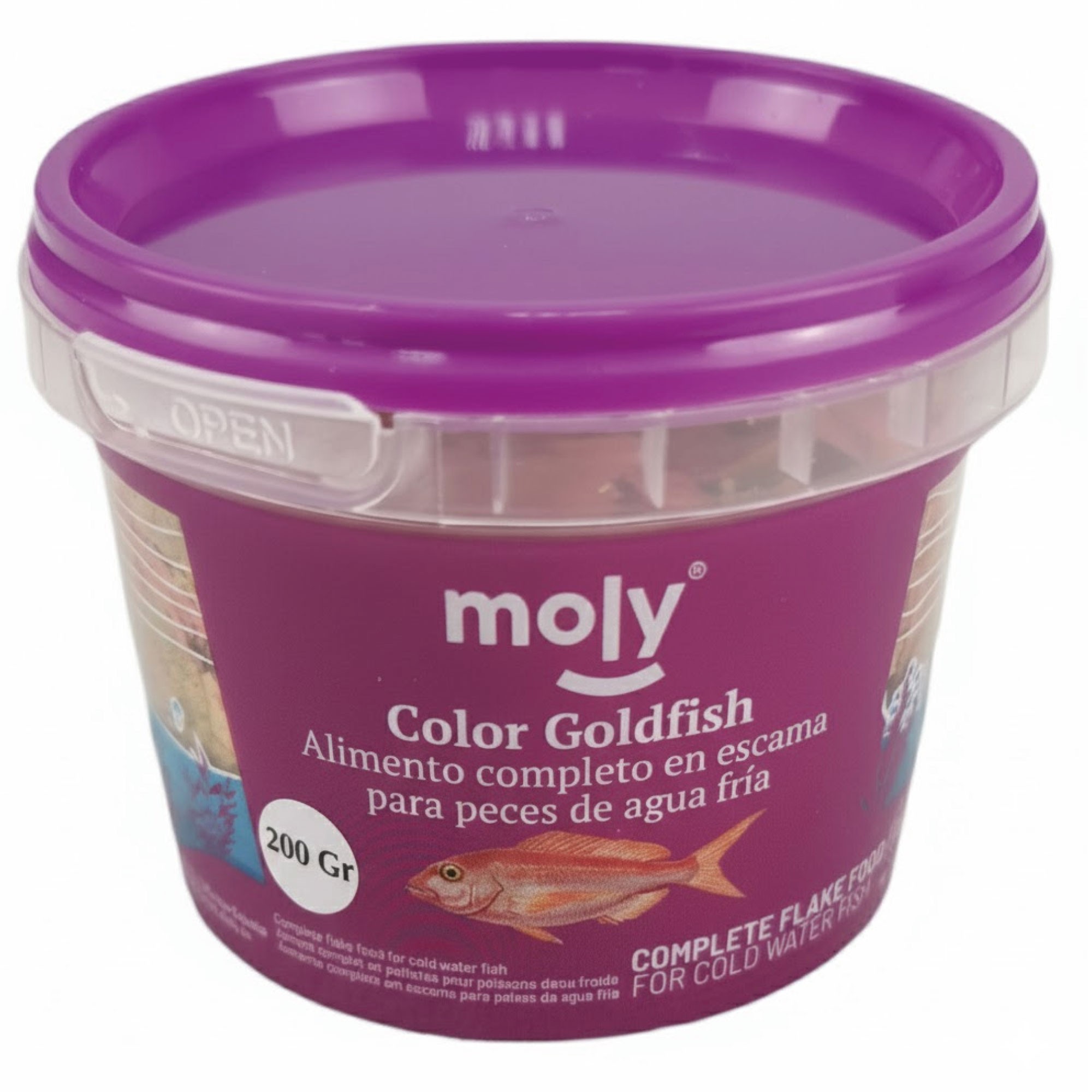 MOLY GOLDFISH COLOR 200 gr 1180 ML