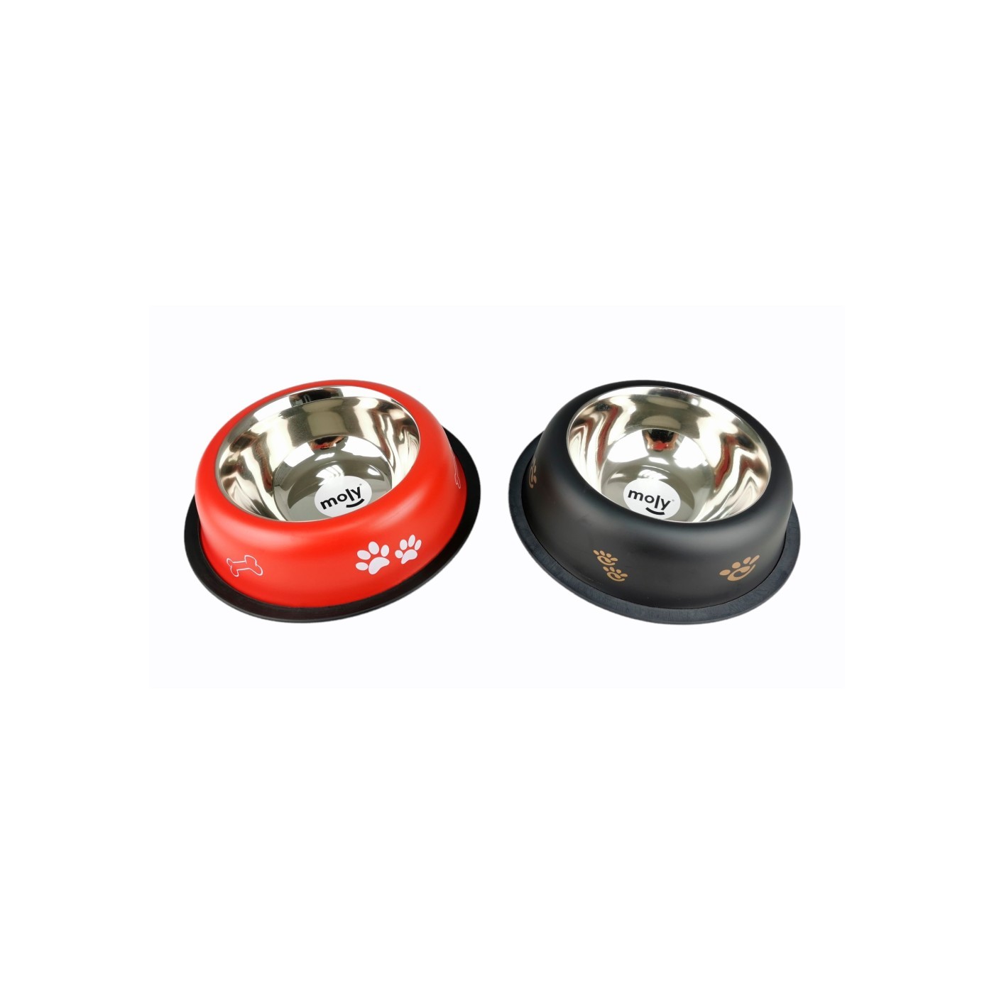 COMEDERO ACERO ANTI-DES DRAW 25CM 2,35L 