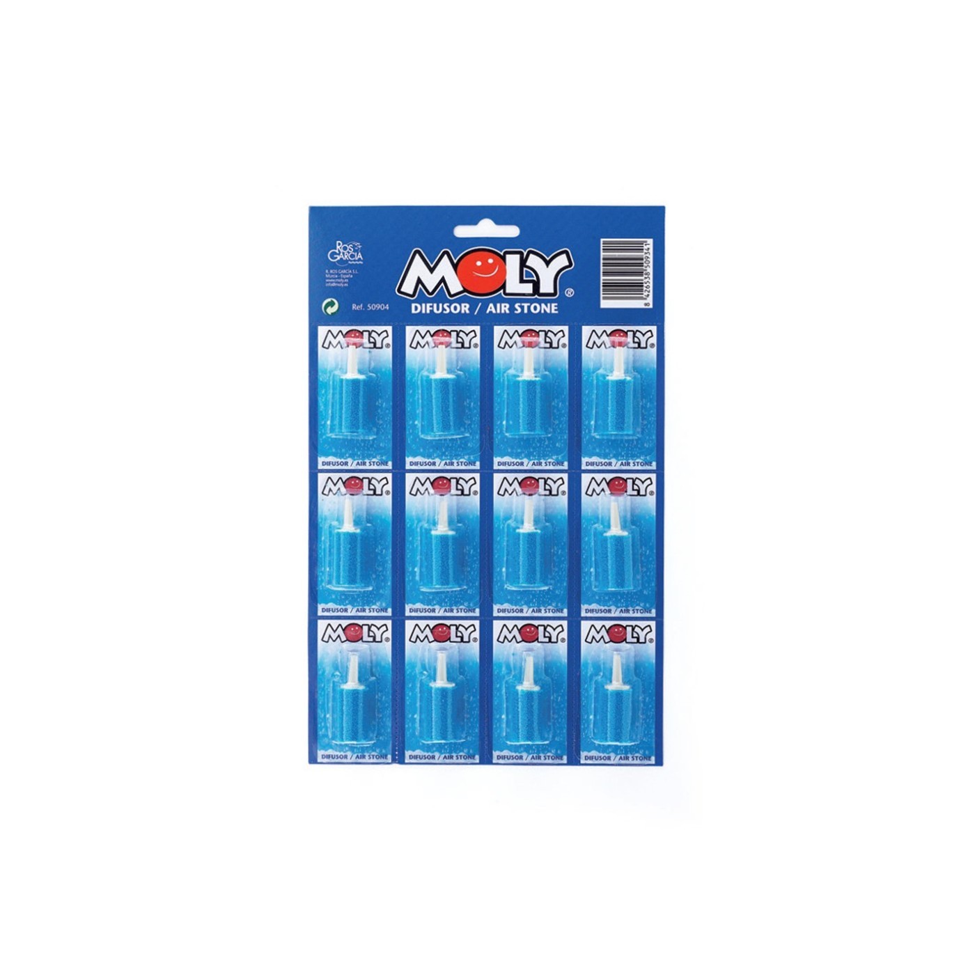 DIFUSOR 2.5 cm BLISTER/12 UNIDS