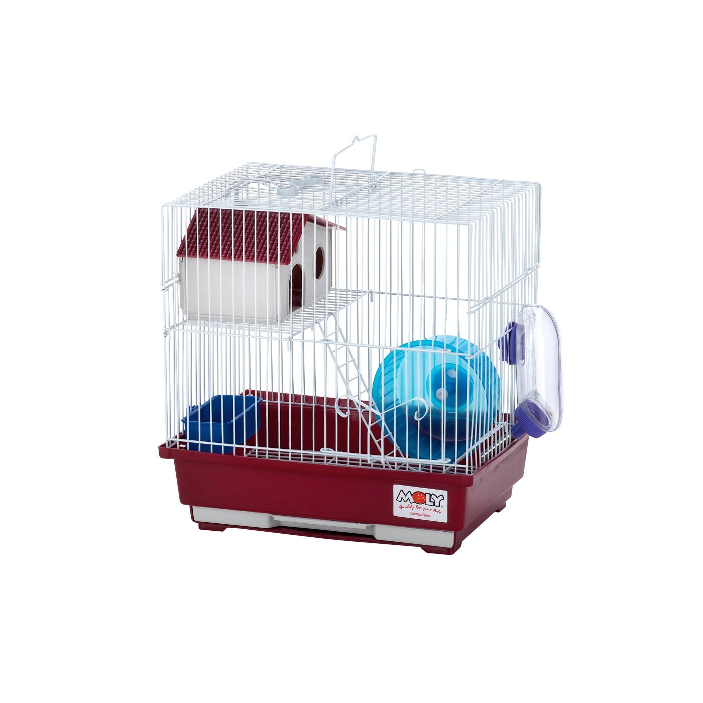 JAULA HAMSTER N.2 30 X 23 X 31 CM.  
