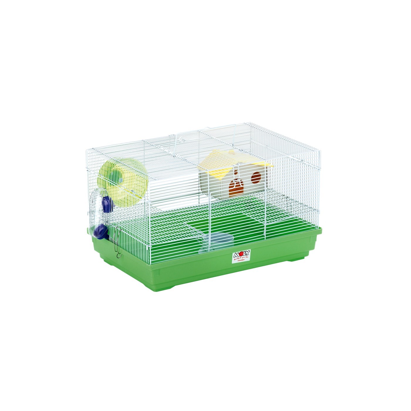 JAULA HAMSTER 1 PISO 47 X 30 X 27 CM.  