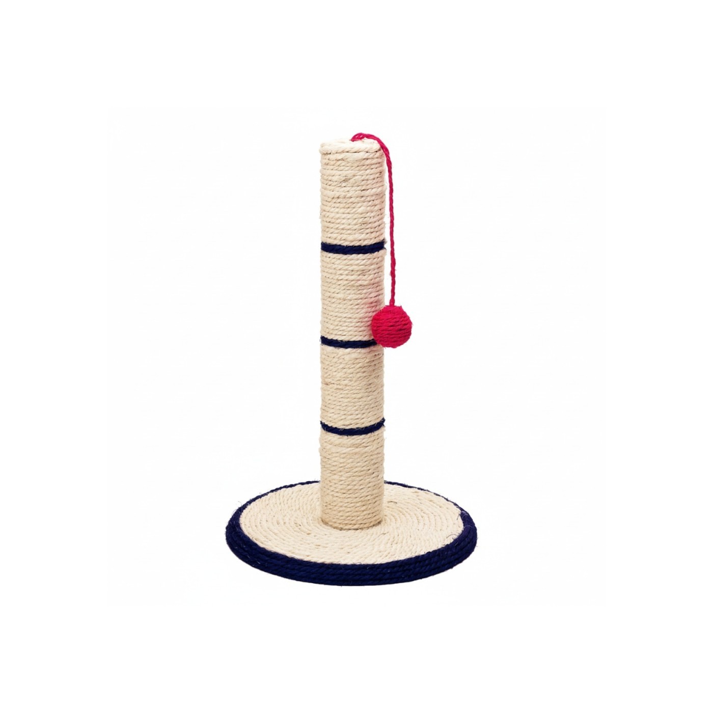 RASCADOR POSTE SISAL C/PELOTA 45cm